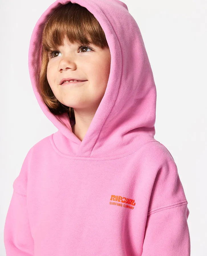 Rip Curl Surf Puff Hood-Girl | Hot Pink