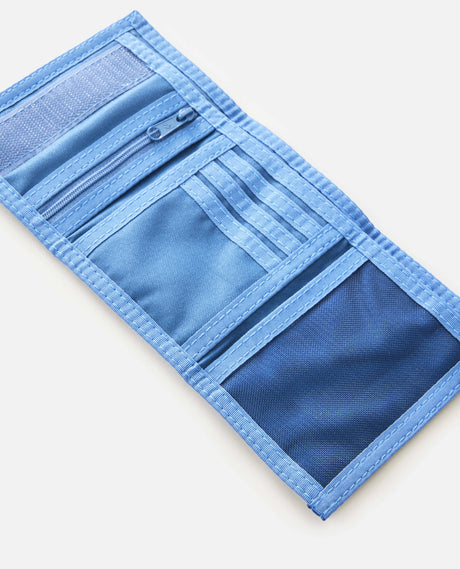 Rip Curl Distressed Denim Wallet | Mid Blue