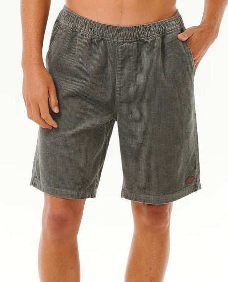 Rip Curl Classic Surf Cord Volley | Charcoal Grey