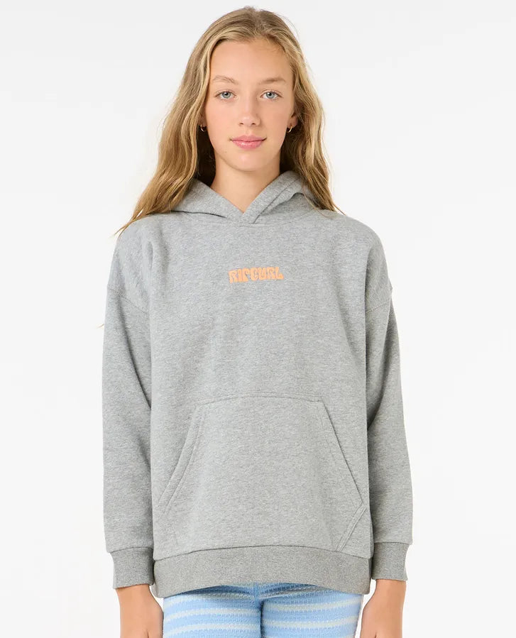Rip Curl Island Bliss Hood - Girl | Grey Marle