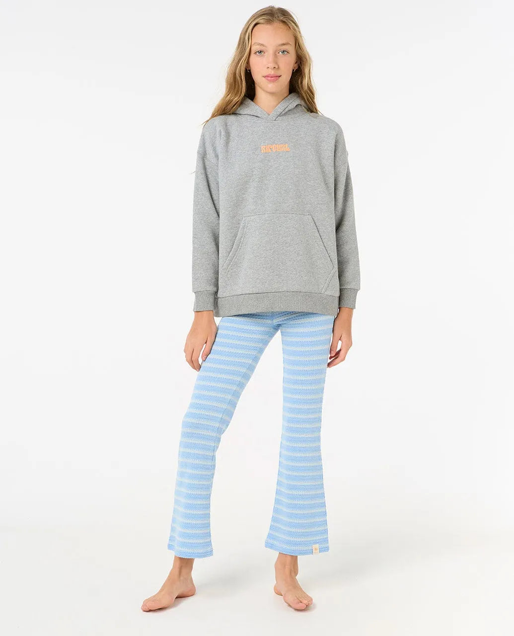 Rip Curl Island Bliss Hood - Girl | Grey Marle