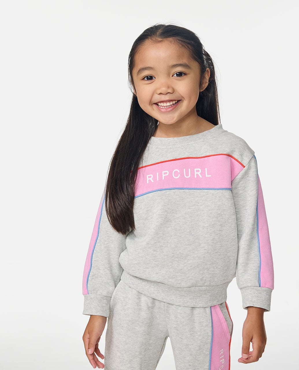 Rip Curl - Girl's Sunshine Revival Crew | Light Grey Marle
