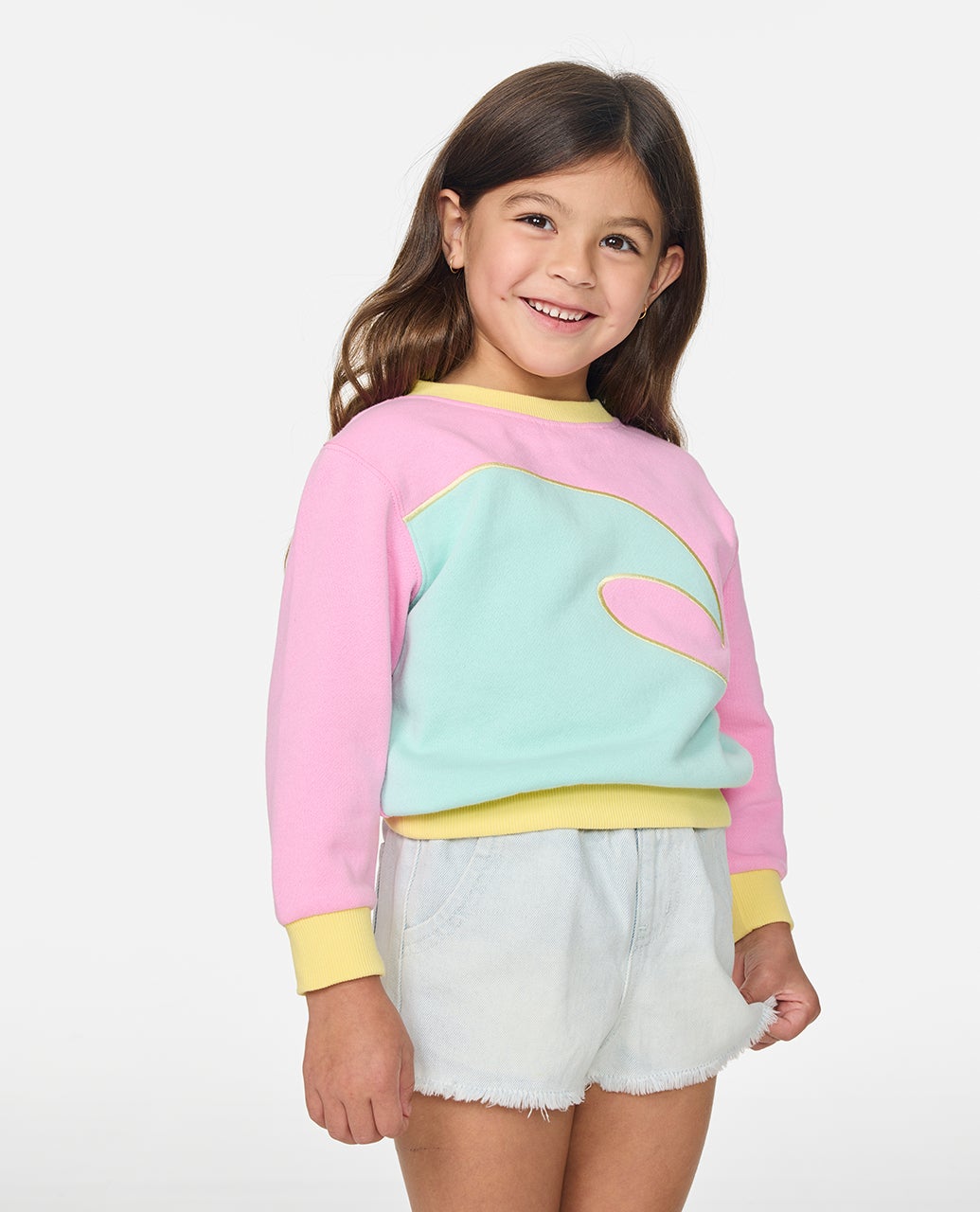 Rip Curl - Girl's Surf Wave Crew | Pink