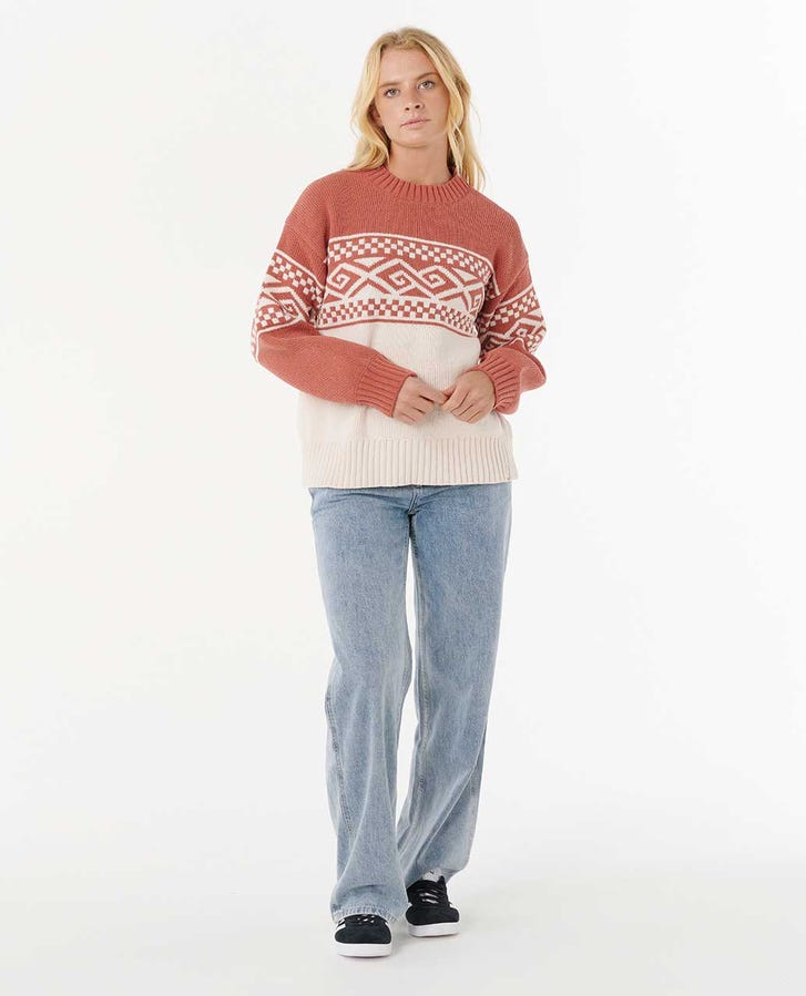 Rip Curl - Cosmic Kiss Sweater | Brick