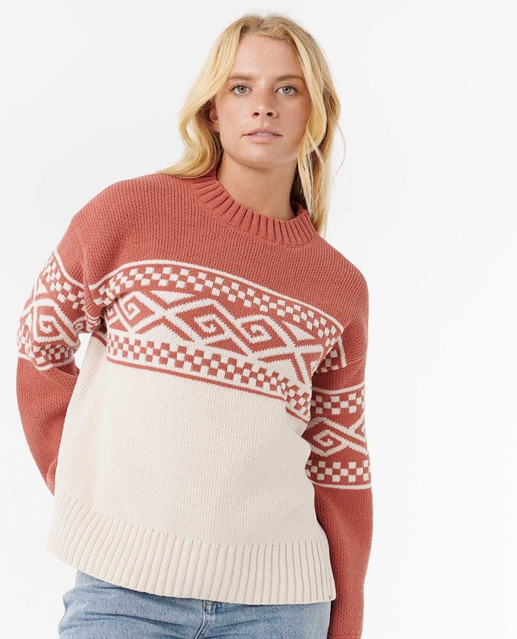 Rip Curl - Cosmic Kiss Sweater | Brick