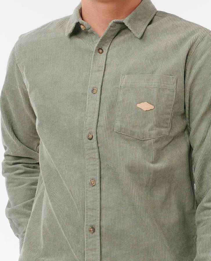 Rip Curl - Classic Surf Cord Shirt | Green