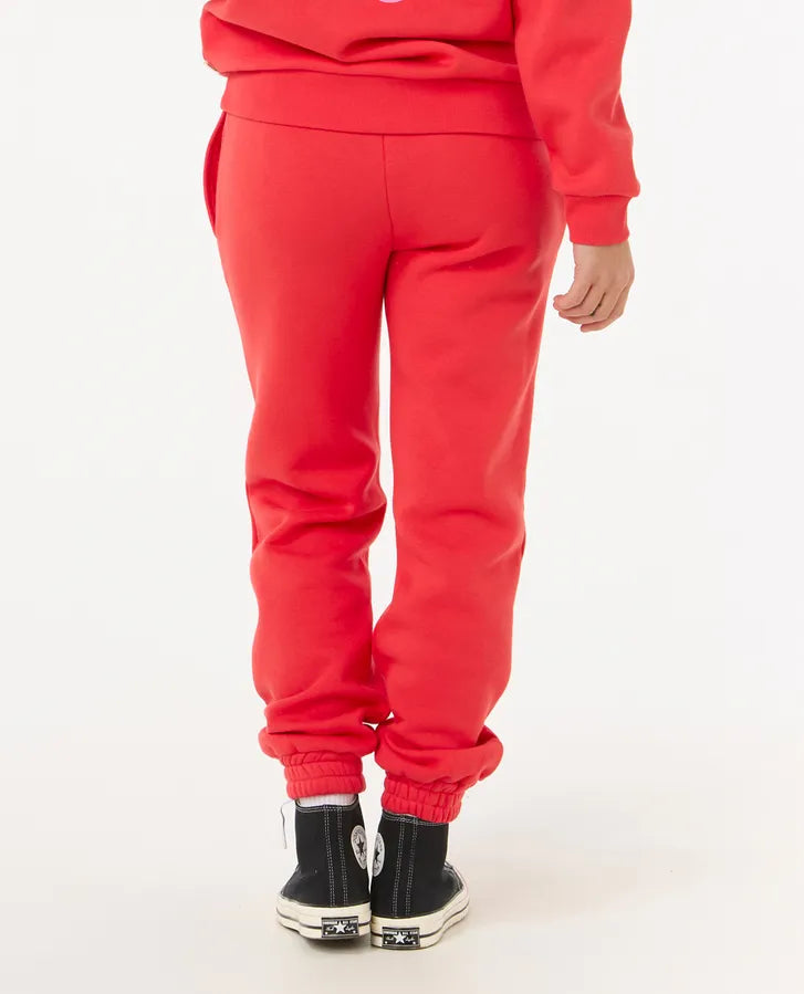 Rip Curl Icons Of Surf Track Pant | Hibiscus Red