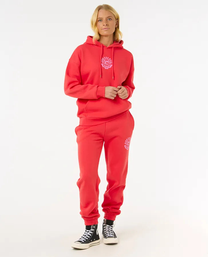 Rip Curl Icons Of Surf Track Pant | Hibiscus Red