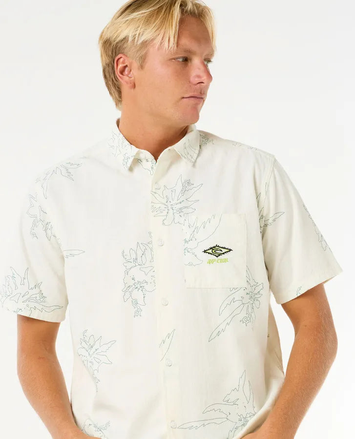 Rip Curl Raw Energy S/S Shirt | Bone