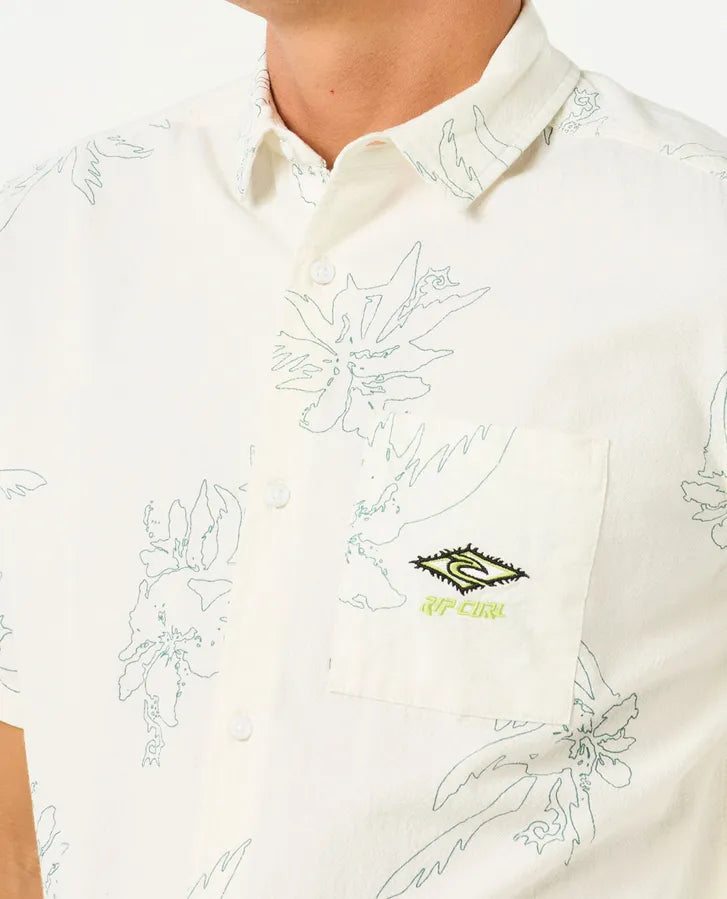Rip Curl Raw Energy S/S Shirt | Bone