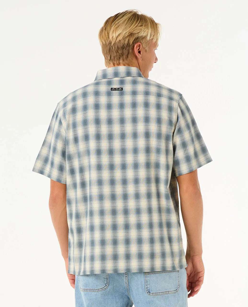 Rip Curl Raw Energy S/S Plaid Shirt | Bone