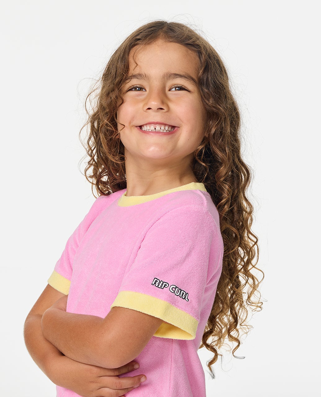 Rip Curl - Girl's Ride The Wave T-Shirt | Pink