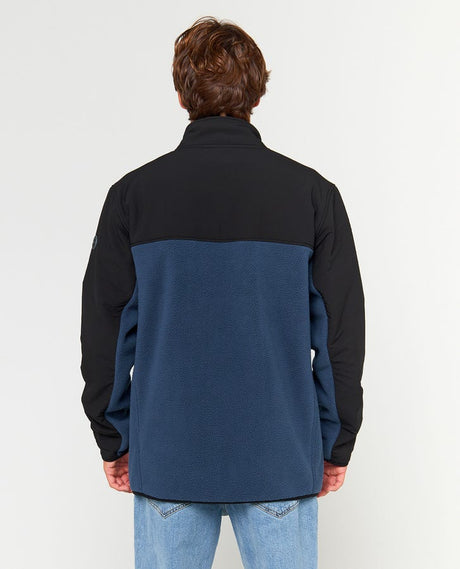 Rip Curl - Anti-Series Search Zip Fleece | Light Navy
