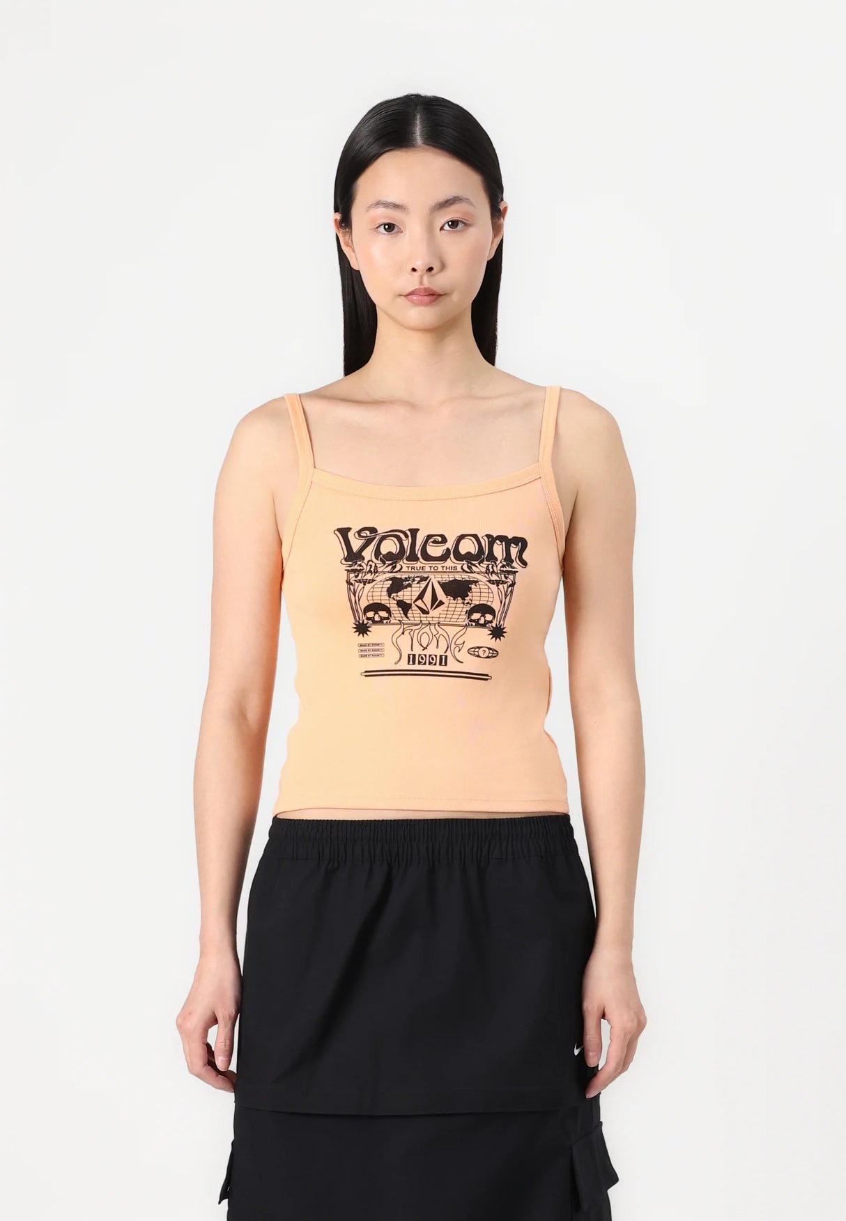 Volcom | 1991 Strappy Tank | Peach