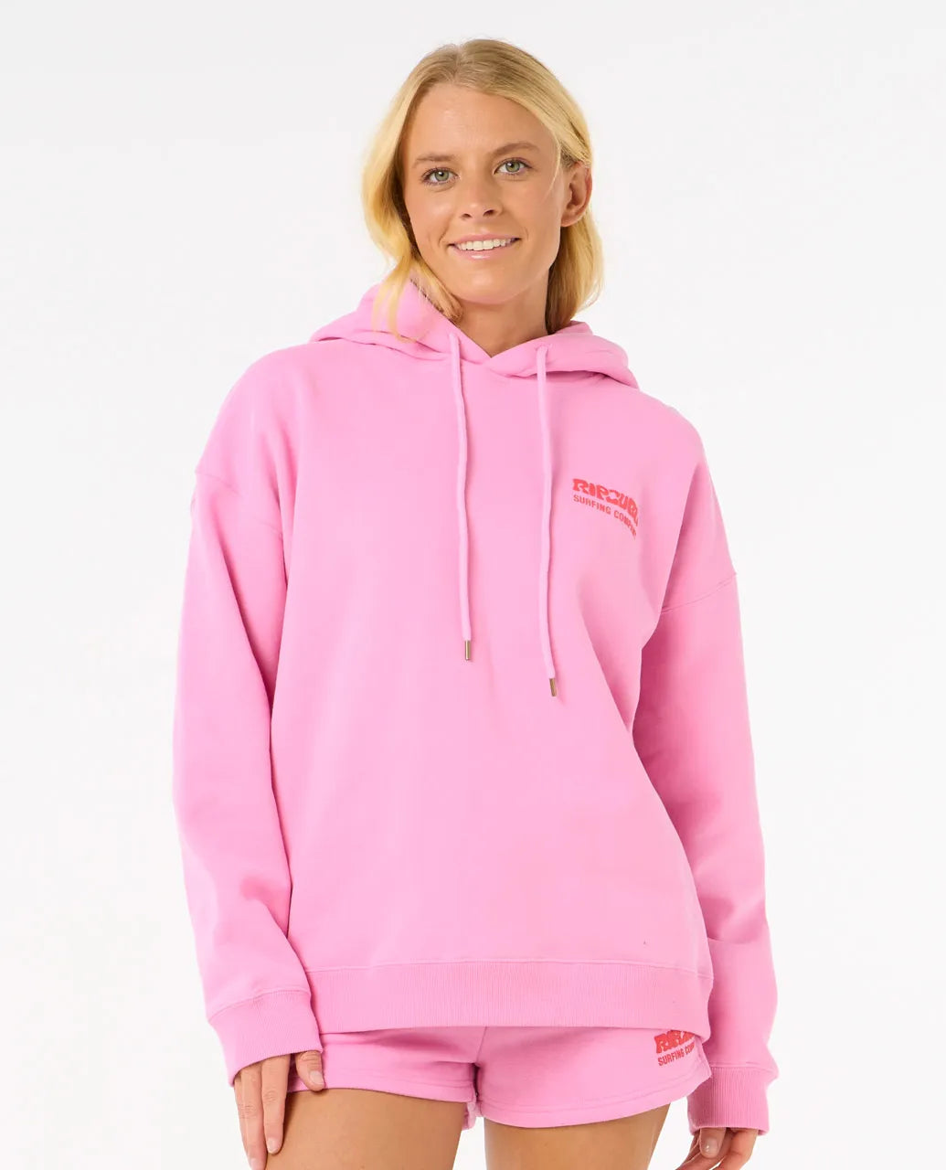 Rip Curl Surf Puff Heritage Hood | Pink
