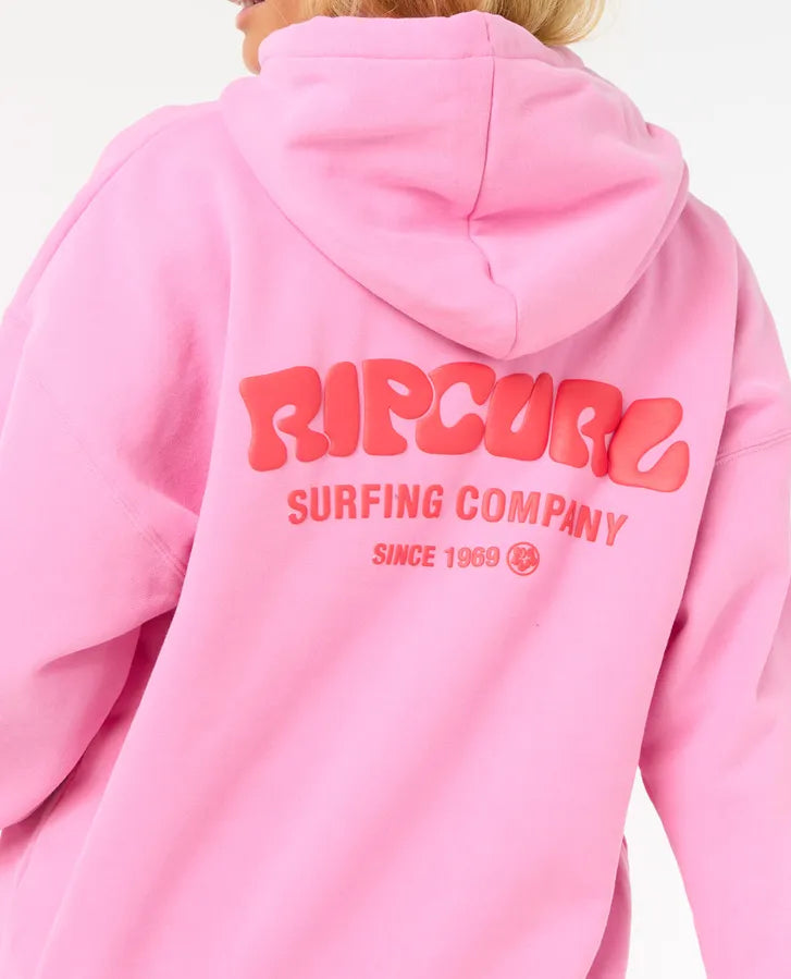 Rip Curl Surf Puff Heritage Hood | Pink