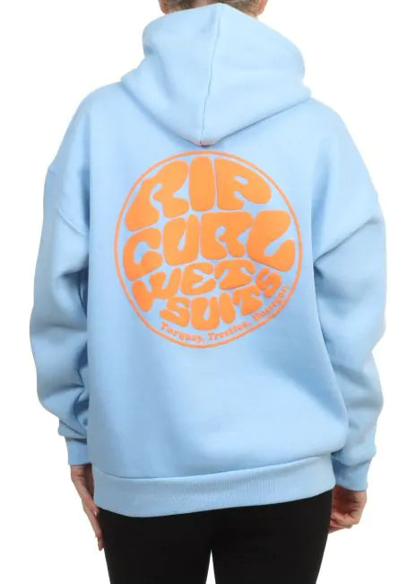 Rip Curl Icons Of Surf Heritage Hood | Mid Blue/Orange