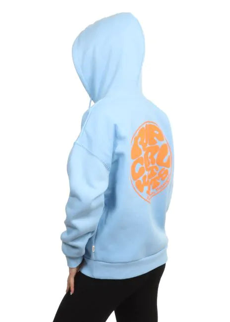 Rip Curl Icons Of Surf Heritage Hood | Mid Blue/Orange