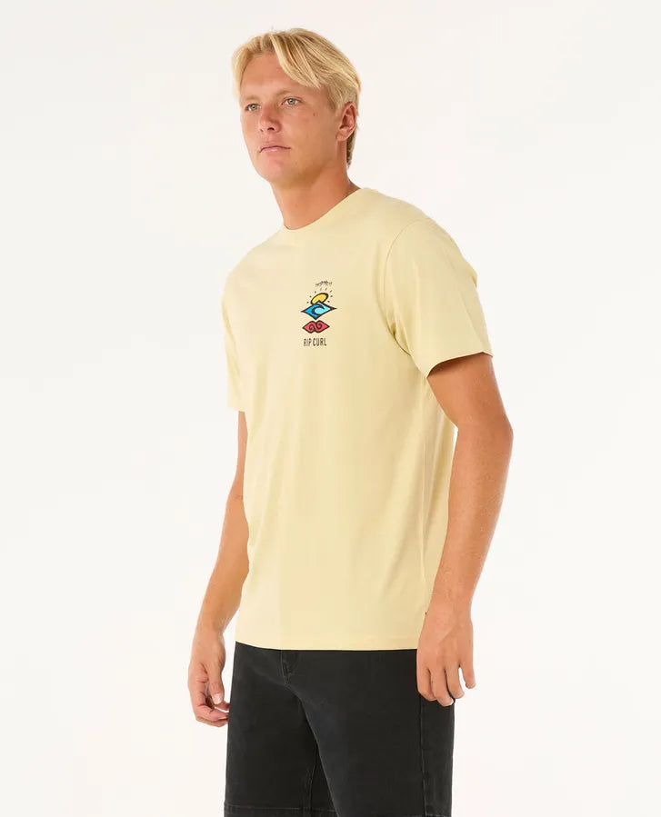 Rip Curl Search Icon Tee | Straw