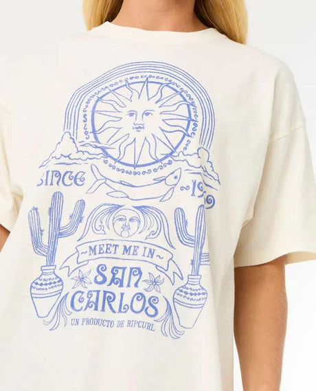 Rip Curl San Carlos Heritage Tee | Bone