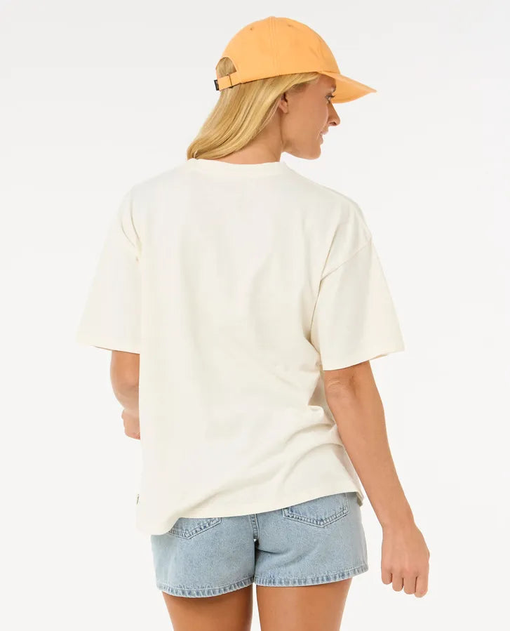 Rip Curl San Carlos Heritage Tee | Bone