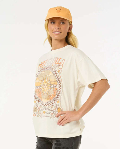Rip Curl Luna Heritage Tee | Bone