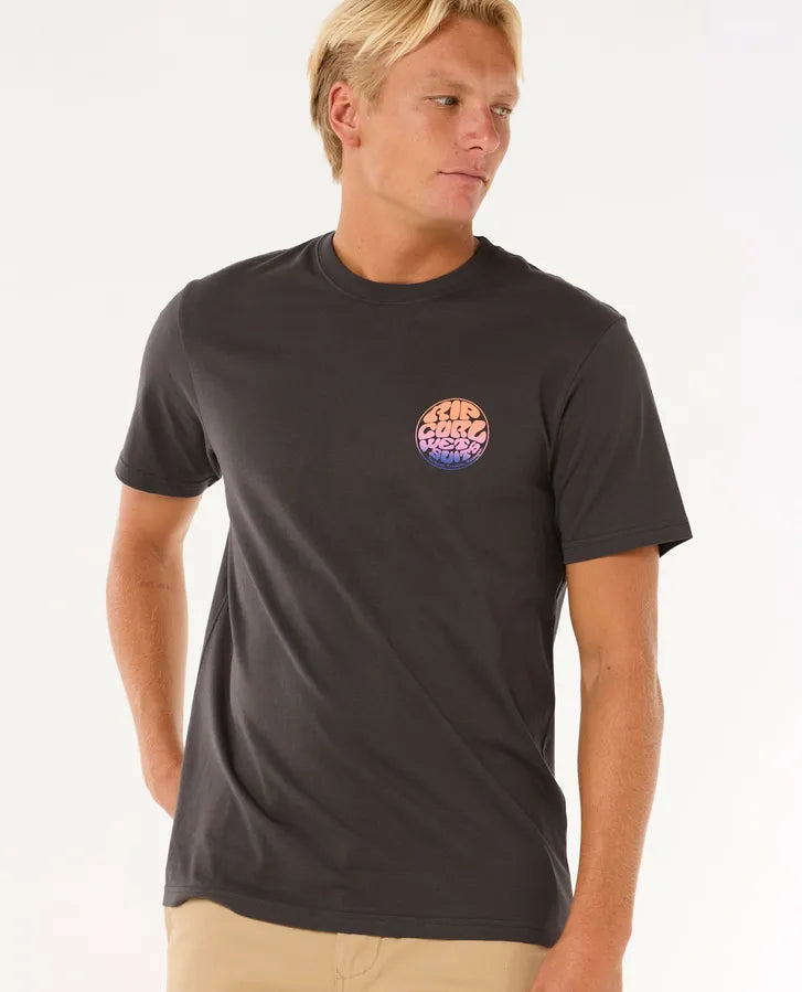 Rip Curl Passage Tee | Washed Black