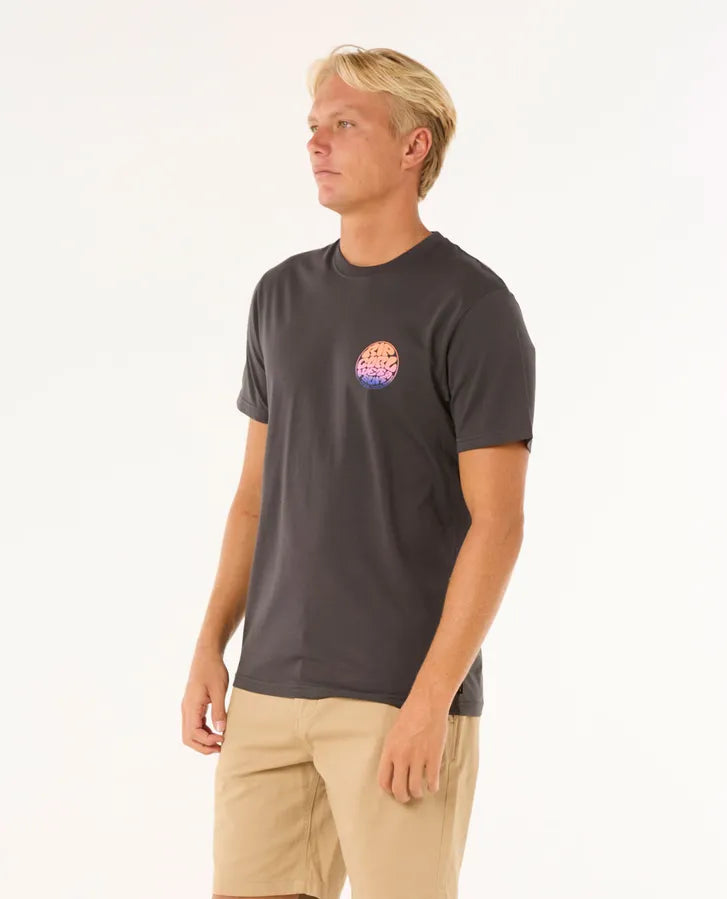 Rip Curl Passage Tee | Washed Black