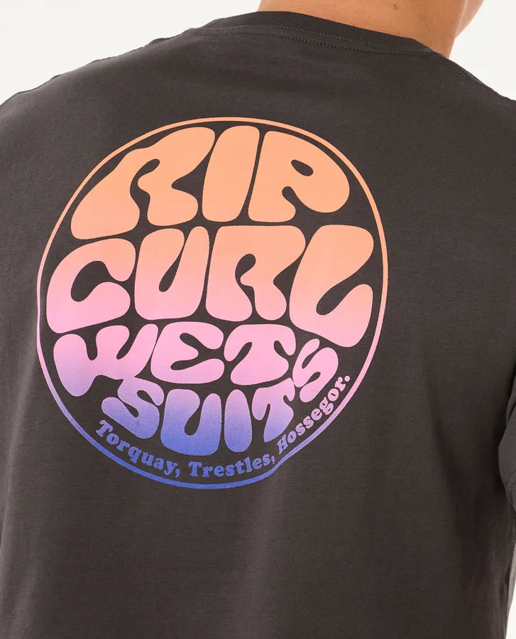 Rip Curl Passage Tee | Washed Black