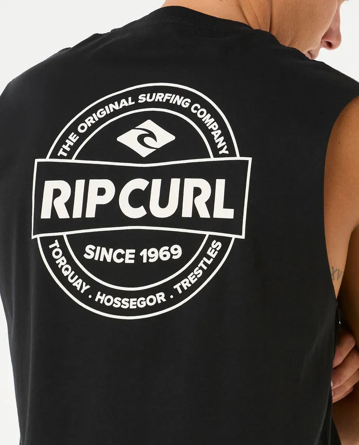 Rip Curl Stapler Muscle | Black