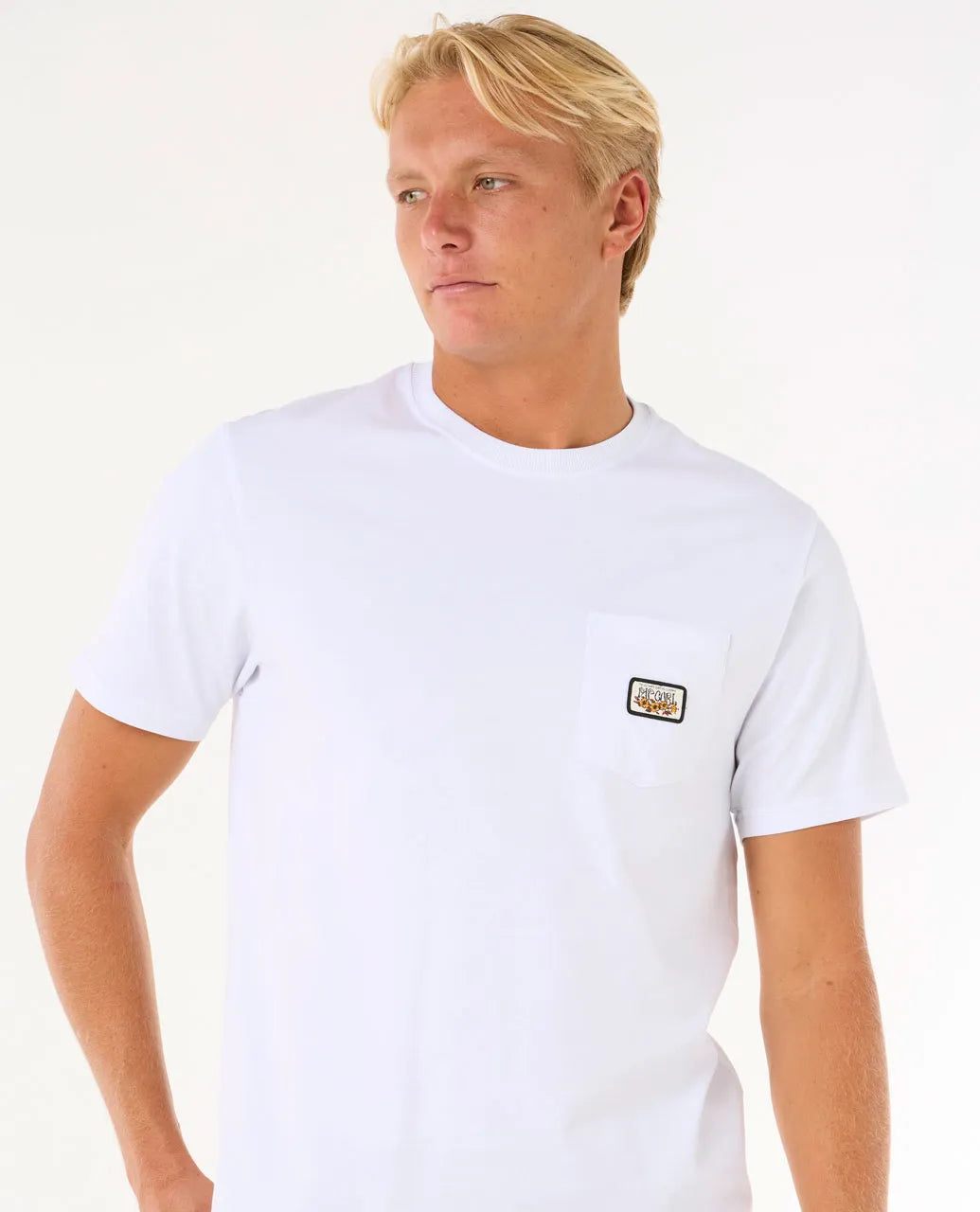 Rip Curl Surf Paradise Badge Tee Update | White