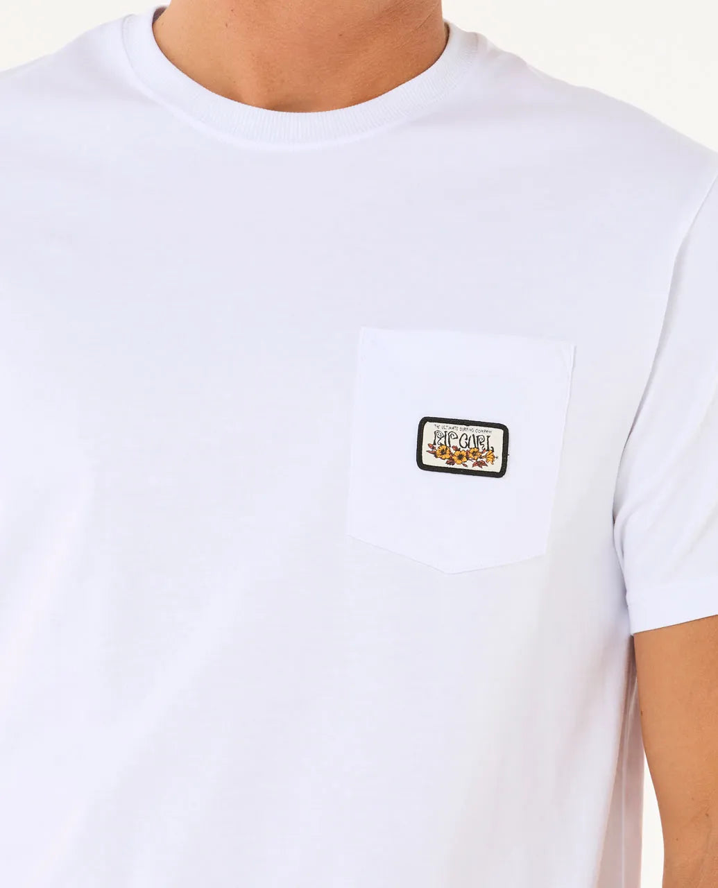 Rip Curl Surf Paradise Badge Tee Update | White