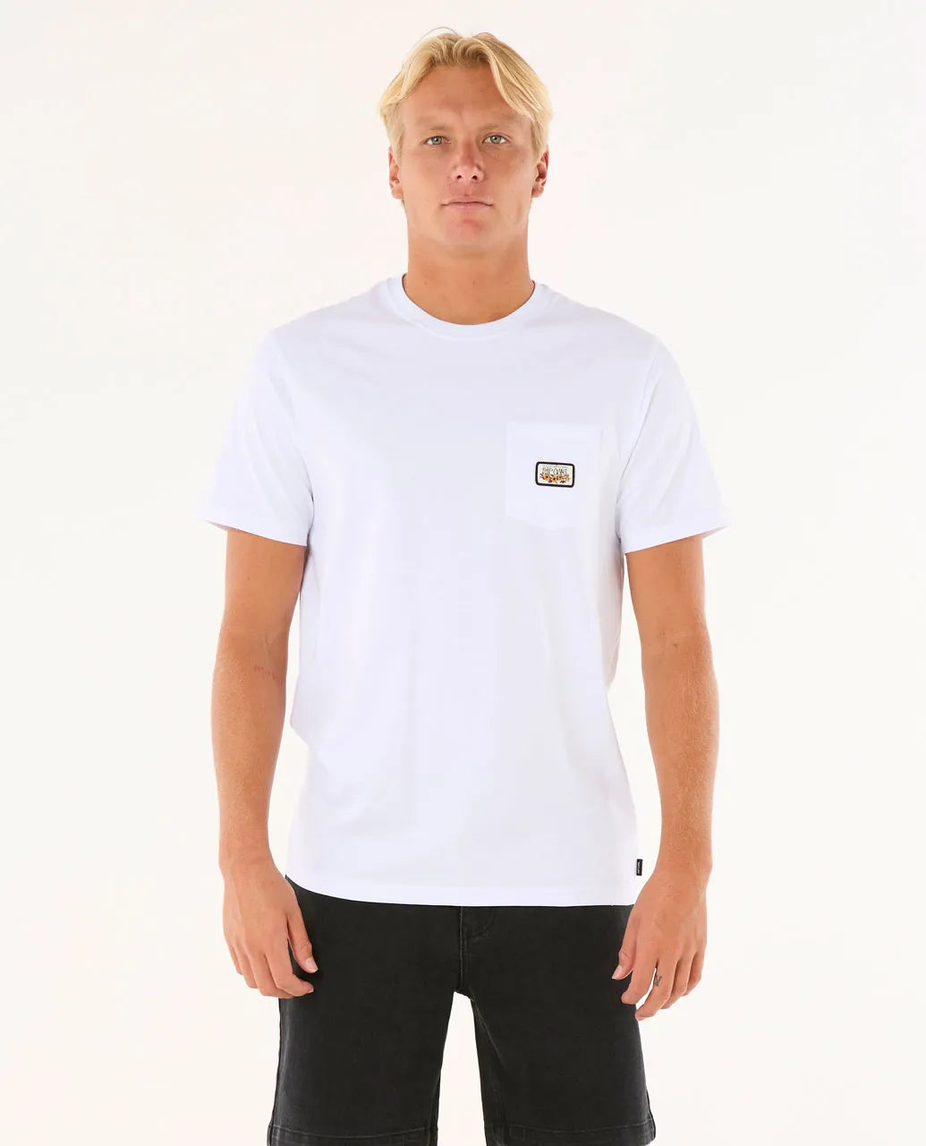 Rip Curl Surf Paradise Badge Tee Update | White