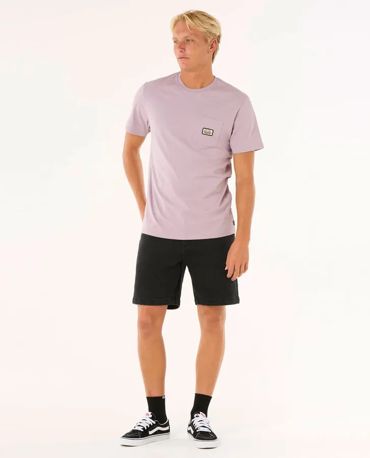 Rip Curl Surf Paradise Badge Tee Update | Smokey Grape
