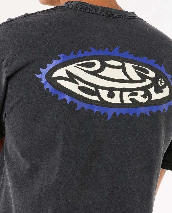 Rip Curl Raw Energy Sloth Tee | Black
