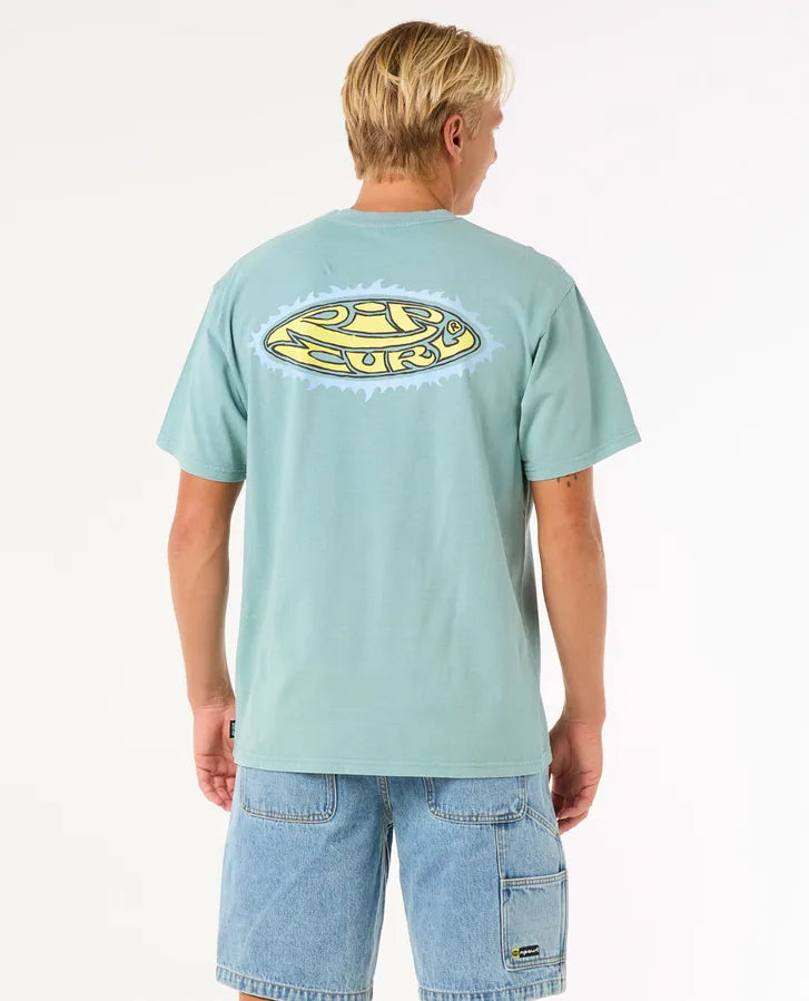 Rip Curl Raw Energy Sloth Tee | Blue Lagoon