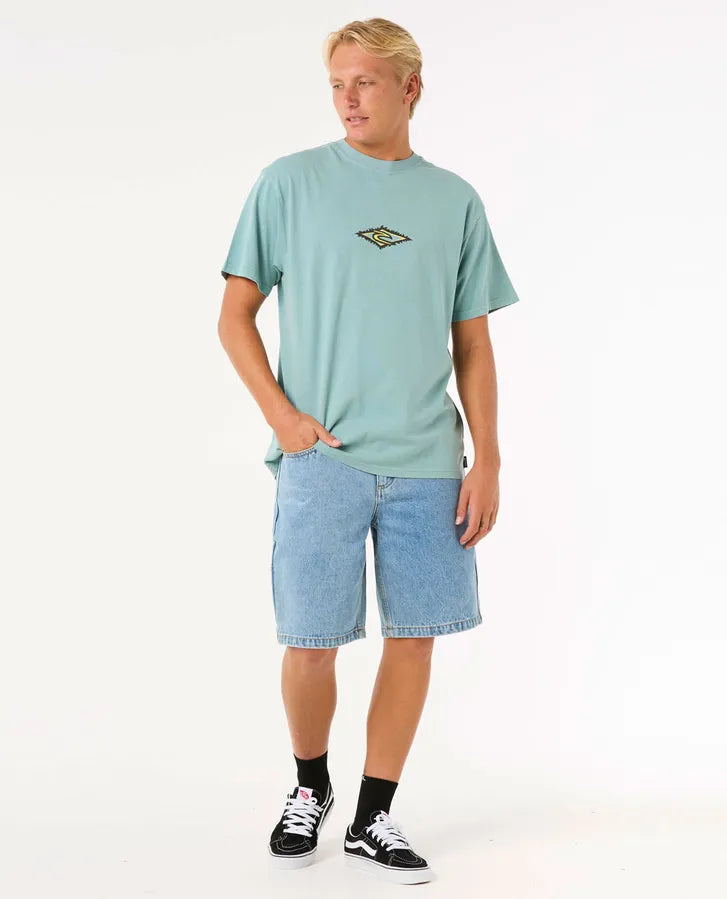 Rip Curl Raw Energy Sloth Tee | Blue Lagoon