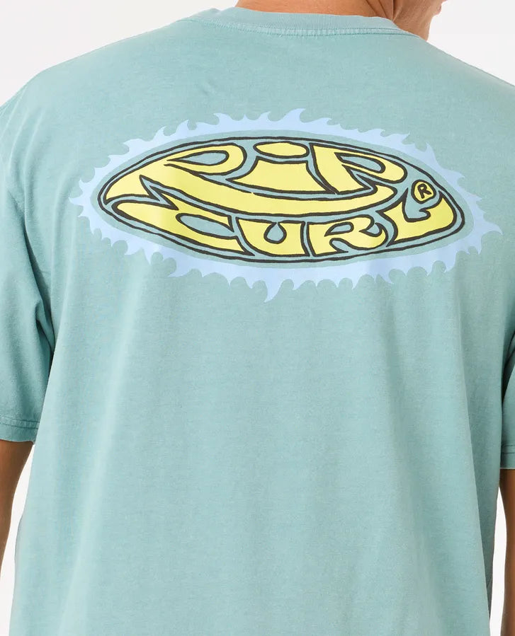 Rip Curl Raw Energy Sloth Tee | Blue Lagoon