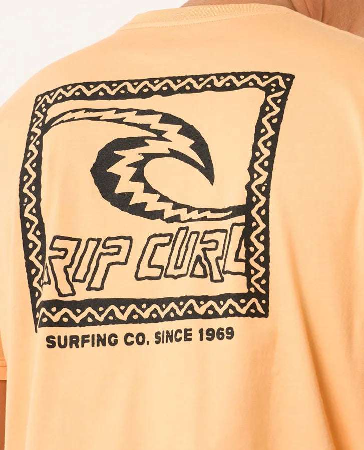 Rip Curl Raw Energy Trad Tee | Mandarin Zest