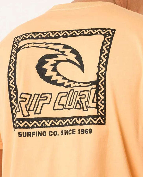 Rip Curl Raw Energy Trad Tee | Mandarin Zest