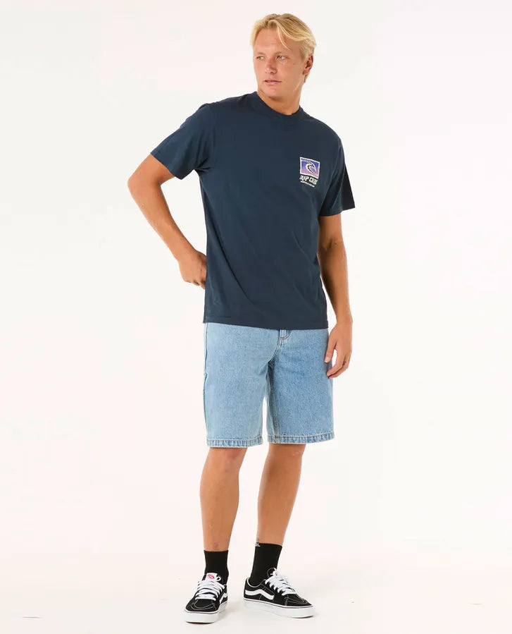 Rip Curl Raw Energy Trad Tee | Dark Navy