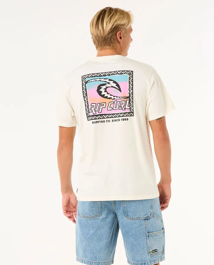 Rip Curl Raw Energy Trad Tee | Bone