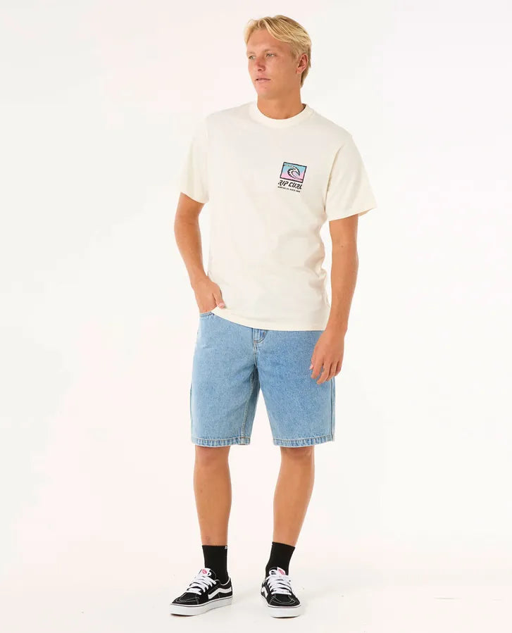 Rip Curl Raw Energy Trad Tee | Bone