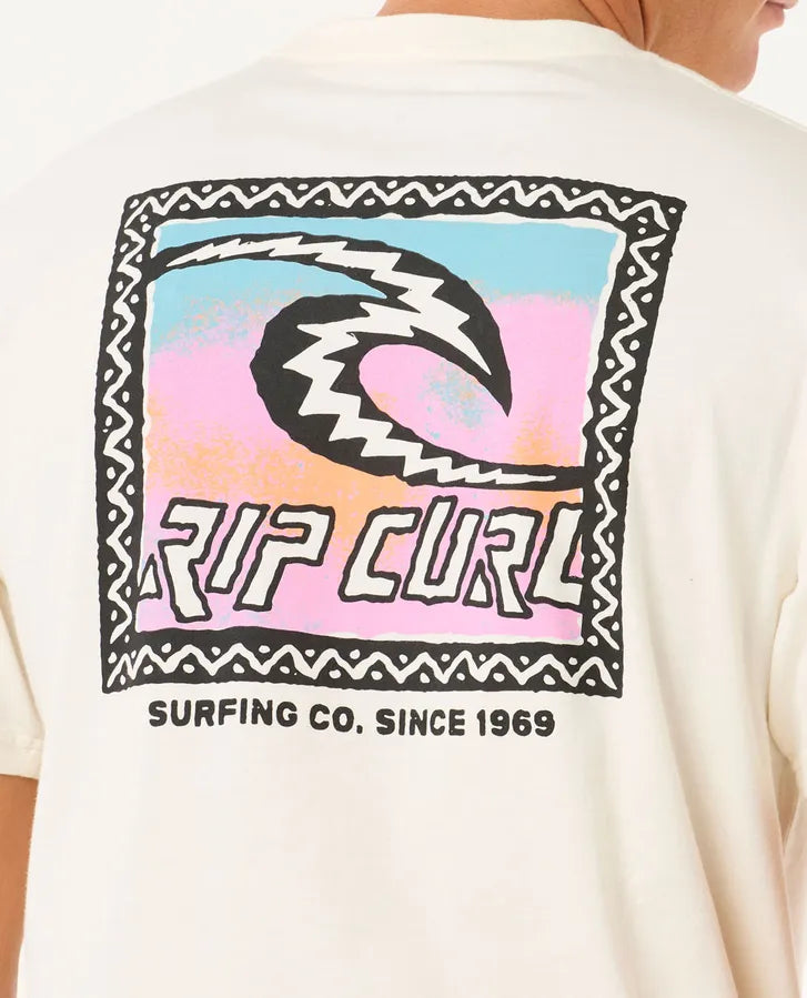 Rip Curl Raw Energy Trad Tee | Bone