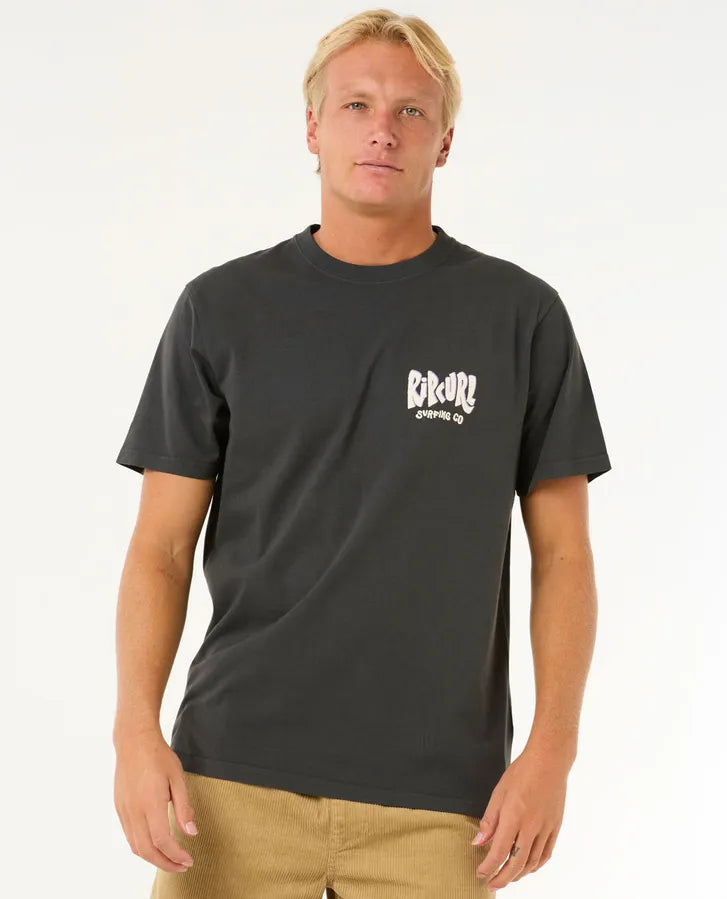 Rip Curl Shield Tee | Washed Black