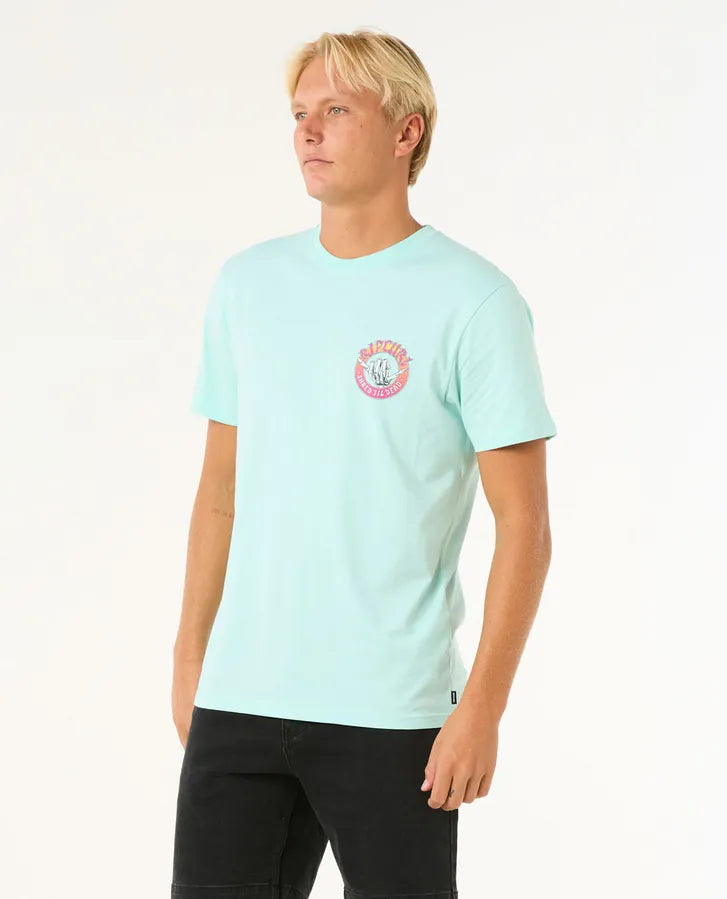 Rip Curl Shred Til Tee | Light Aqua