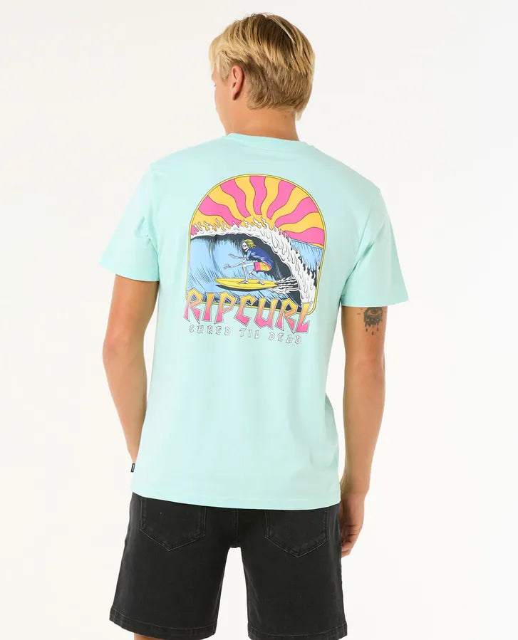Rip Curl Shred Til Tee | Light Aqua