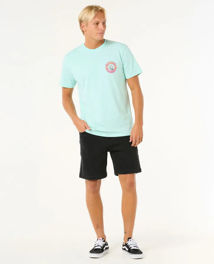 Rip Curl Shred Til Tee | Light Aqua