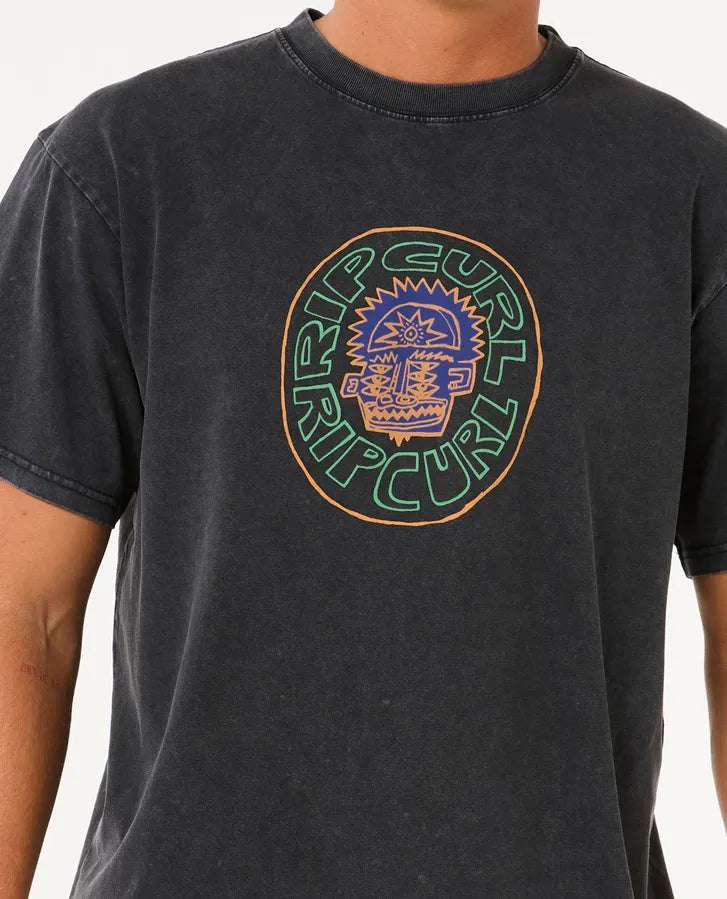 Rip Curl Raw Energy Visions Tee | Black