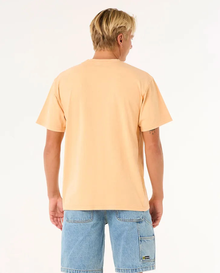 Rip Curl Raw Energy Visions Tee | Mandarin Zest